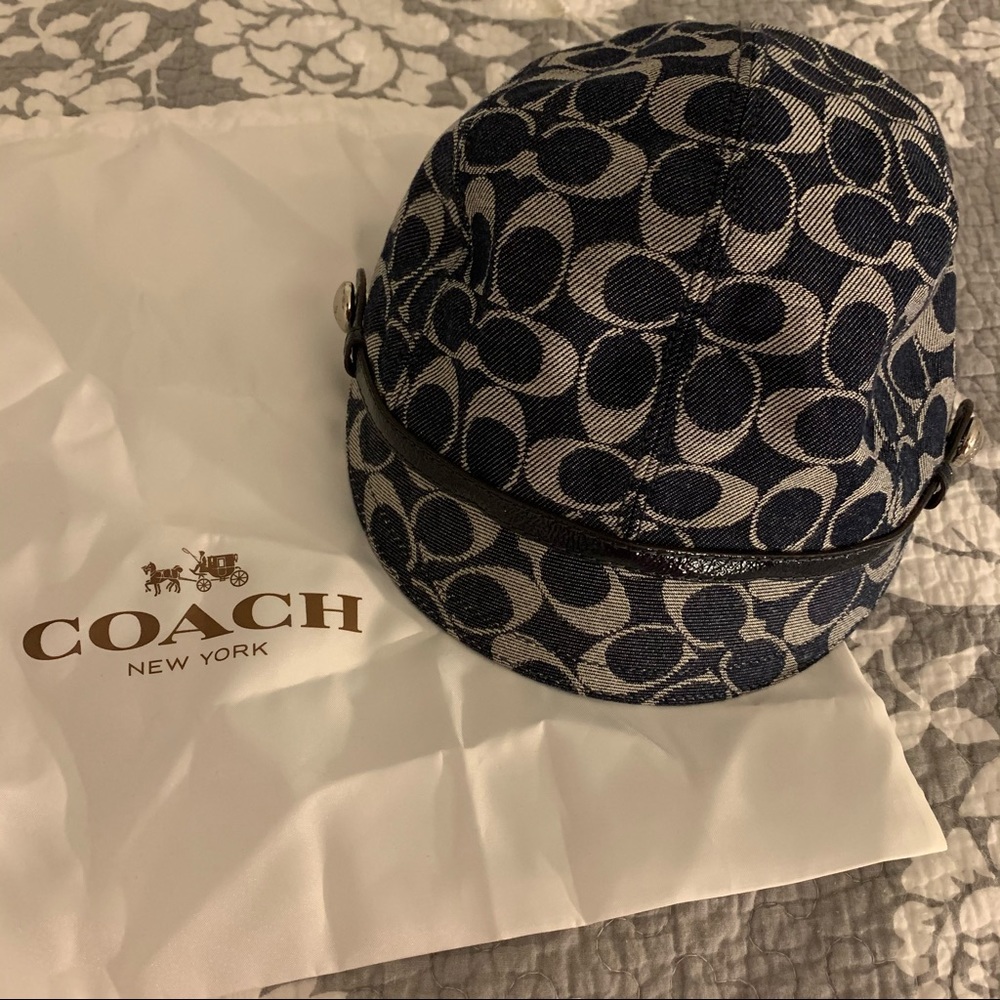 Coach Blue Hat